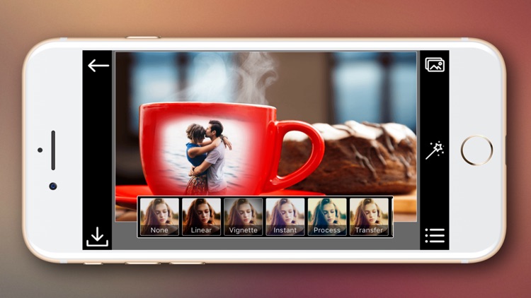 Coffee Cup Photo Frame