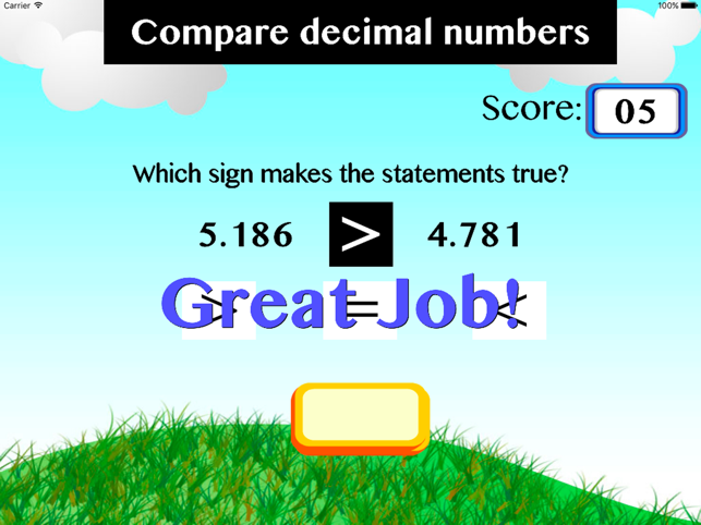 Compare decimal numbers(圖2)-速報App