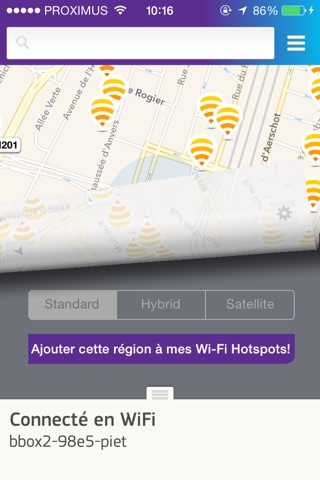 Wi-Fi Hotspots screenshot 2