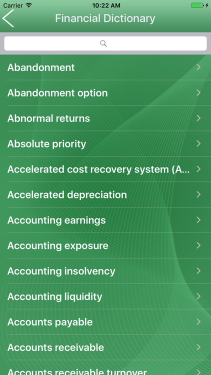 Financial Dictionary Offline Free