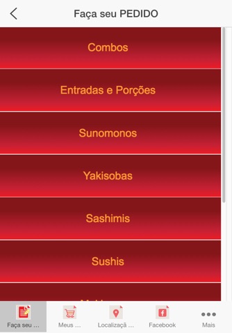 Alô Sushi Delivery screenshot 2