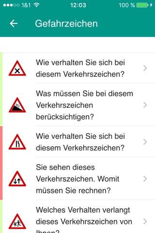 Verkehrszeichen Deutschland screenshot 3