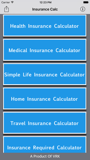 Insurance Calc