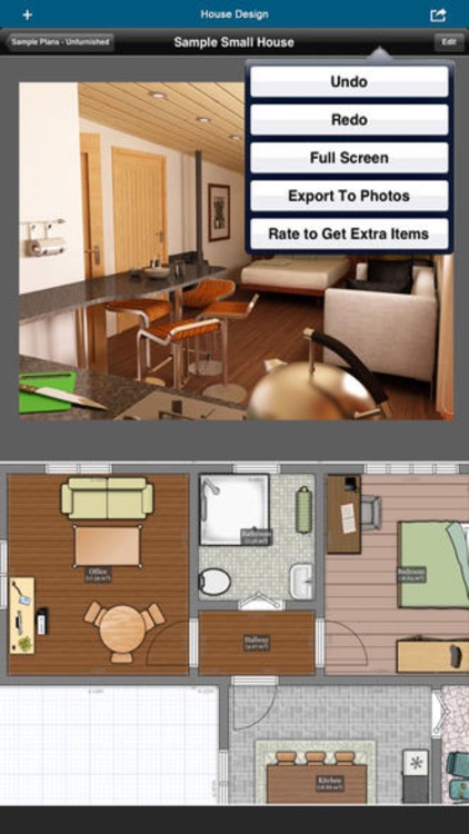 Home Office Design - floor plan & draft design screenshot-4