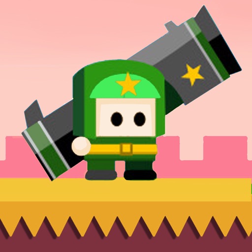 Cannon Hero Die-by Top Free Games Icon