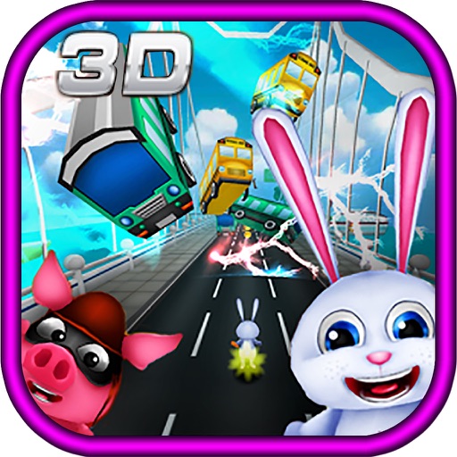 Run Highway Traffic Merge Racing Game 3D iOS App
