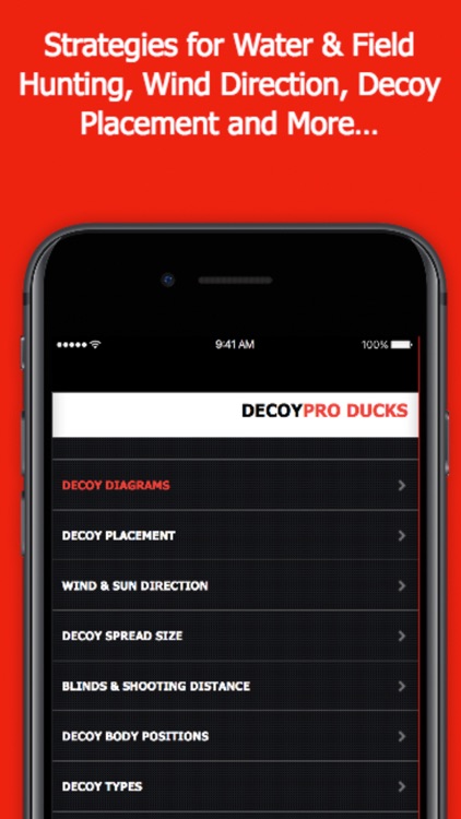 Duck Hunting Spreads & Diagrams - Duck Hunting App