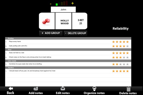 Ez Poker Notes screenshot 3