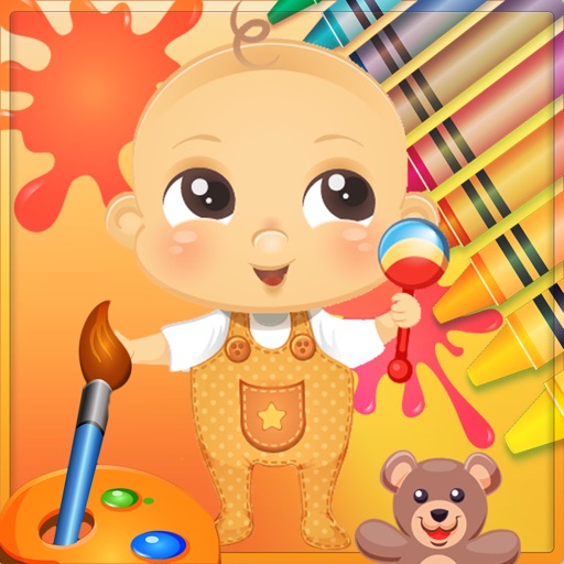 Baby Paint Book - Drawing pad game for kids iOS App