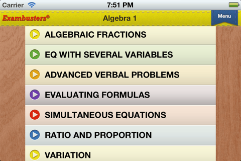 COOP HSPT Math Prep Flashcards Exambusters screenshot 2