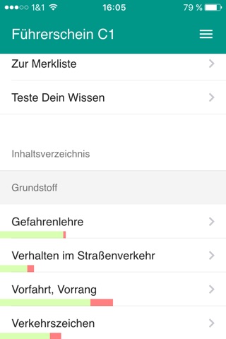 Führerschein C1 screenshot 3