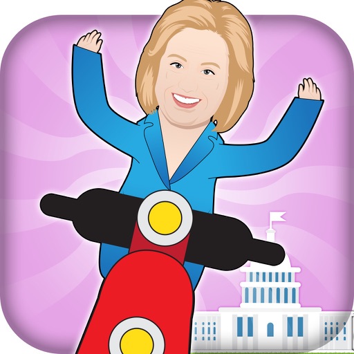 Donald Trump wins- Trump made Hillary run back iOS App