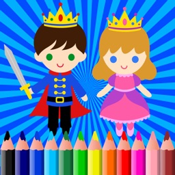 Princess ColoringBook Pages For kids