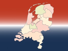 Stickers of the Dutch Provinces