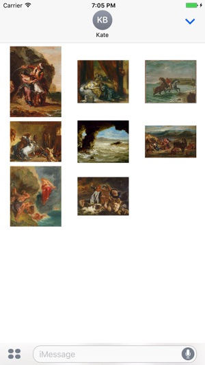 Delacroix Artworks for iMessage(圖3)-速報App