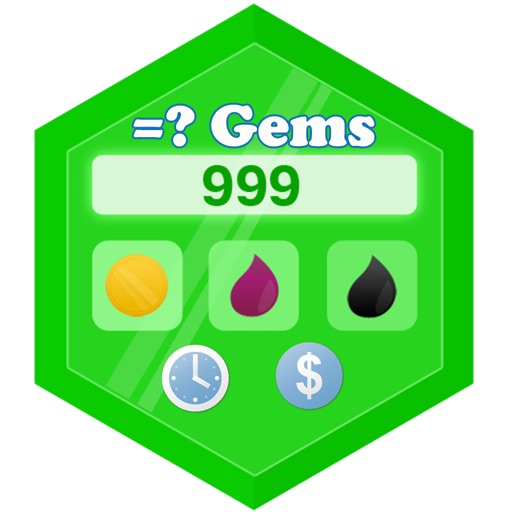 Gems Calc for Clash of Clans iOS App