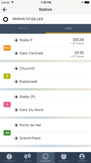 NextRide - Horaires STIB et infoTEC(圖3)-速報App