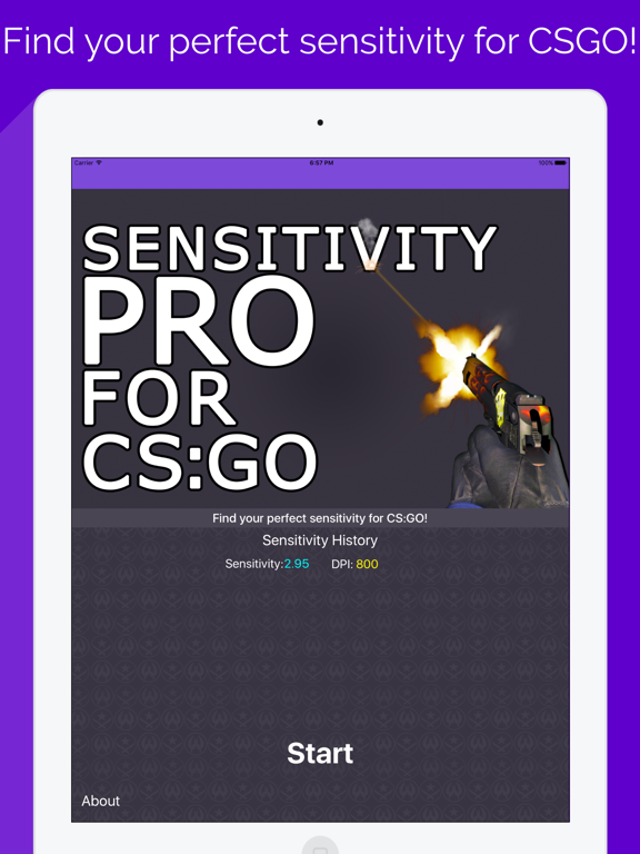 Sensitivity Pro for CSGO Screenshots