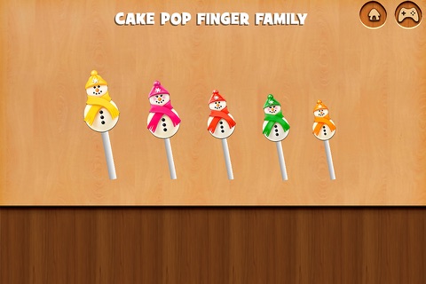 Cake Pop Finger Family Game screenshot 3