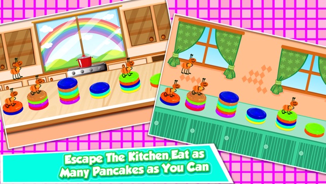 Rainbow Pancake Eater Ant - Tap Hop & Jump(圖2)-速報App