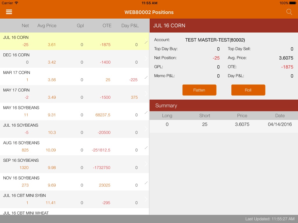RJO Futures Mobile Trader screenshot 3