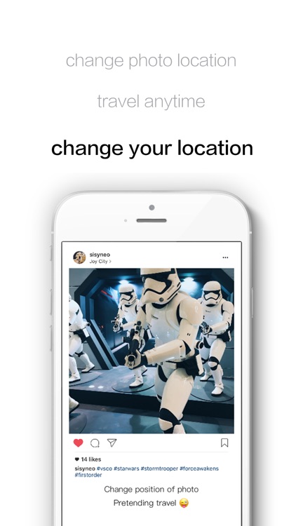 FakeLocation-Change photo location
