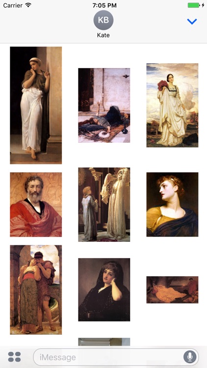 Frederic Leighton Artworks Stickers