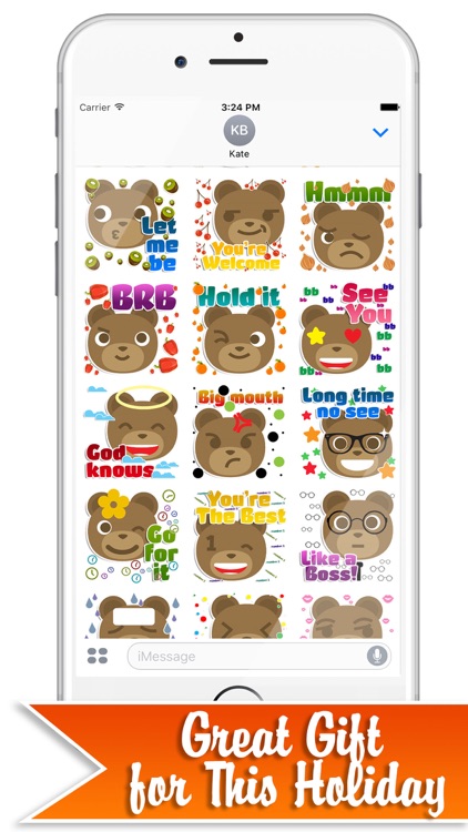 Teddy Rama - Cutest I.M. Sticker Pack for Bear Fan