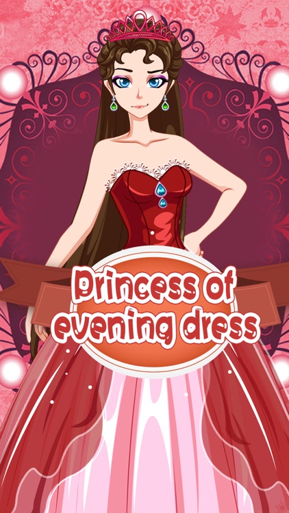 Princess of evening dress-Girls Dressup & Makeover