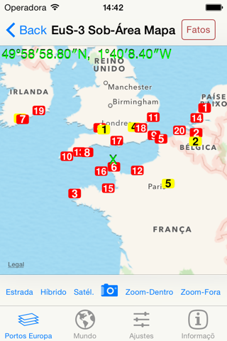 Cruise Ports -Europe  Zoomable Atlas screenshot 2