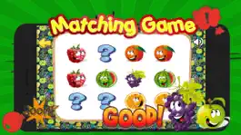 Game screenshot Fruits Matching Remember Game Preschool Matching apk