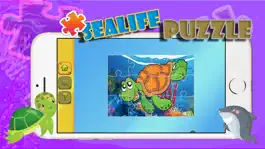 Game screenshot Sea life Jigsaw Collection Learning For Kids hack