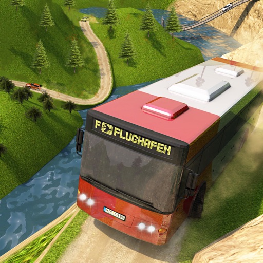 Real Off-Road Hill Tourist Bus Driver Simulator 3D icon