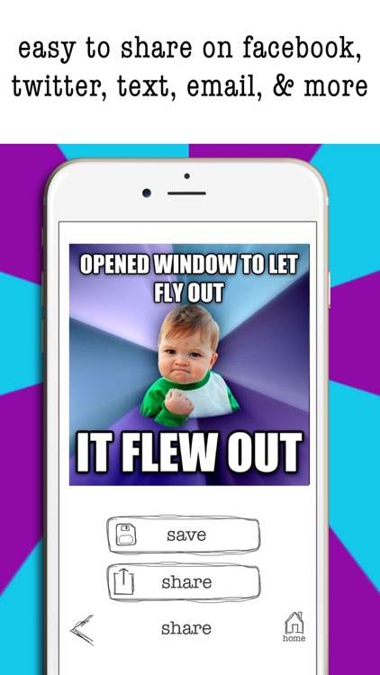 Easy Meme Maker- Funny Meme Creator & Editor Pics screenshot-4
