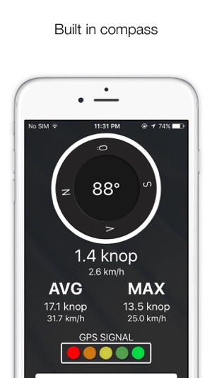 Knotmeter+ - Speedometer Speed Limit GPS