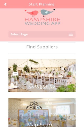 Hampshire Wedding App screenshot 3