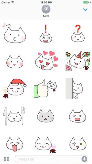 Houdini The Cat With Heart Mark Stickers(圖2)-速報App