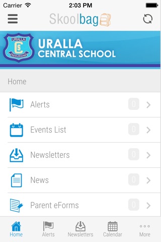 Uralla Central School - Skoolbag screenshot 2