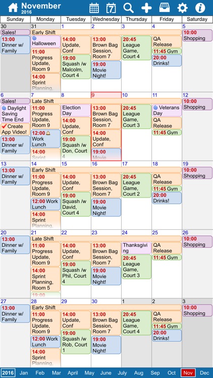 myCal 2: eventium Calendar & Event Organizer