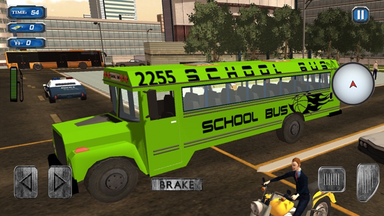 Crazy School Bus Driver 2017 screenshot-3