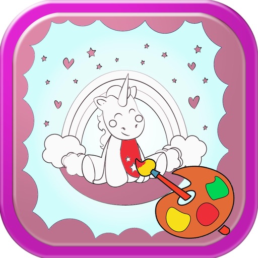 Coloring Book - For My Little Pony Kids Game iOS App