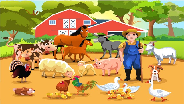 Baby Farm My First Learning English Flas