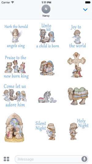 Precious Moments Nativity Stickers(圖2)-速報App