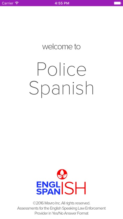 Police Spanish Guide