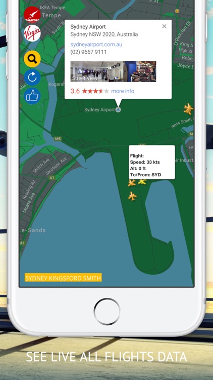 Air AU Free : Live flight Status & Radar