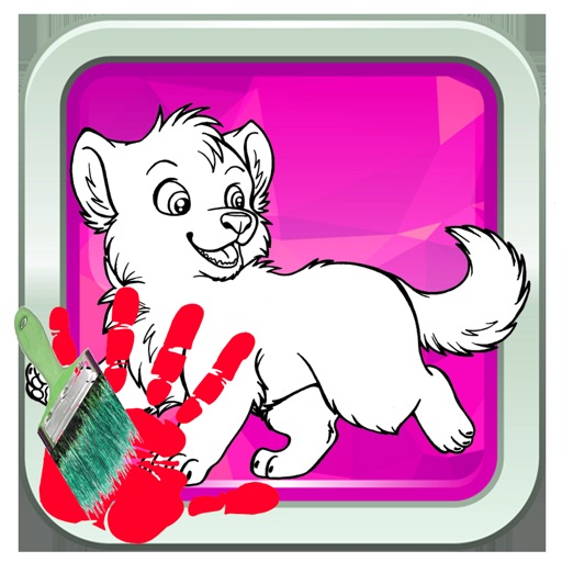 Wolf Coloring Game For Kid iOS App