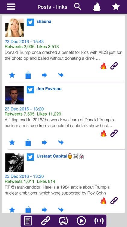 Social Viewer, search networks trending media news