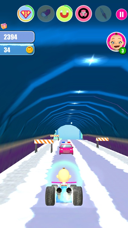 Baby Snow Run - Running Game screenshot-4