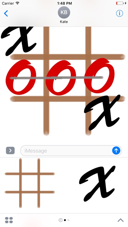 Крестики Нолики for iMessage