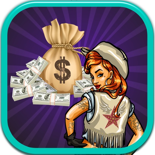 Super Girl Of Money Flow -- Free Vegas Slots